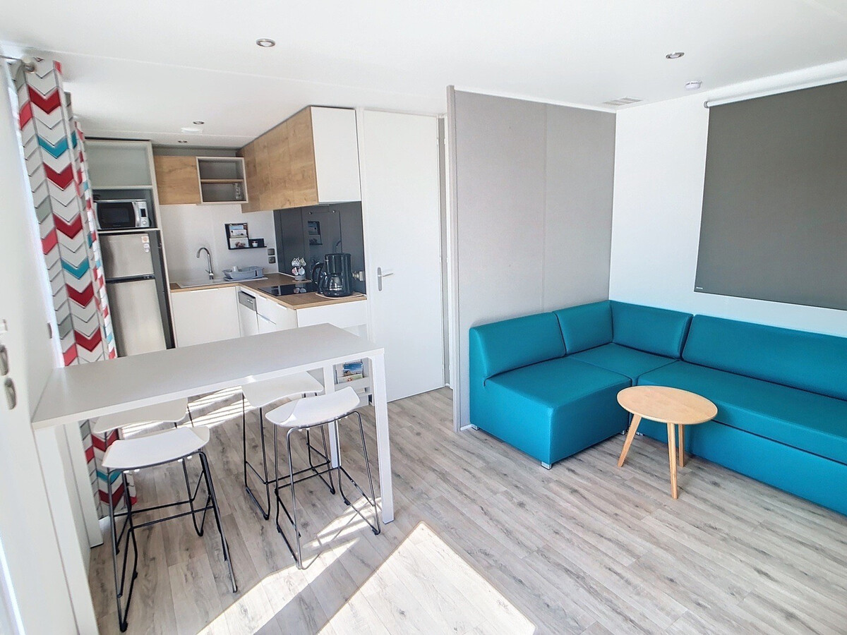 Mobil-Home 4 pers. à 200m de la plage, piscine chauffée - Photo 5