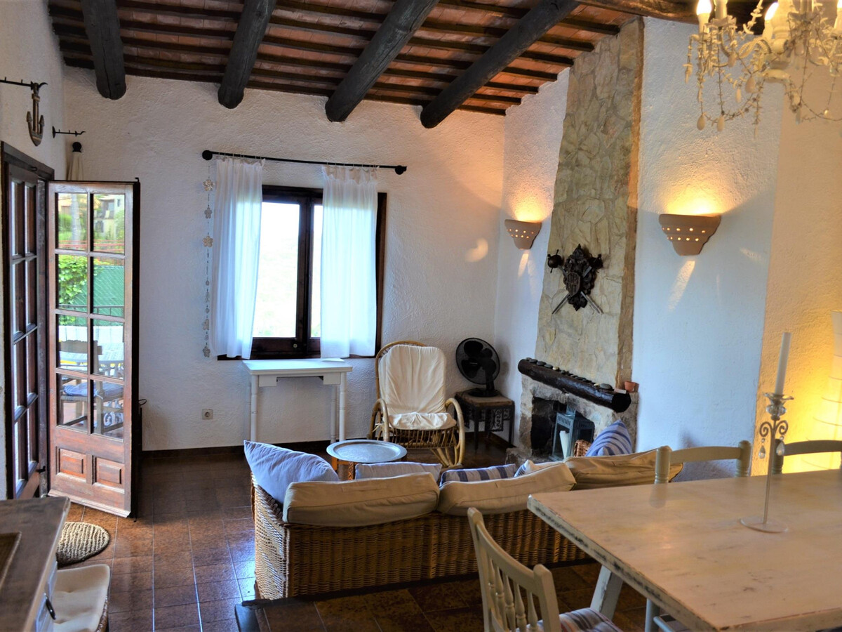 Casa Minipa : villa rustique à Begur, terrasse et jardin - Photo 8