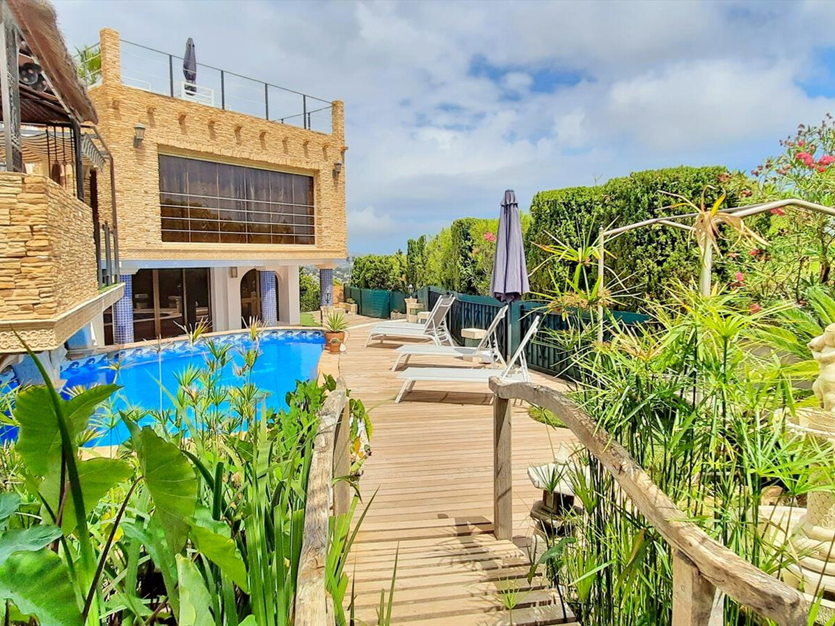 Villa 8 pers. Benissa : piscine lagune, jacuzzi, terrasses - Photo 1