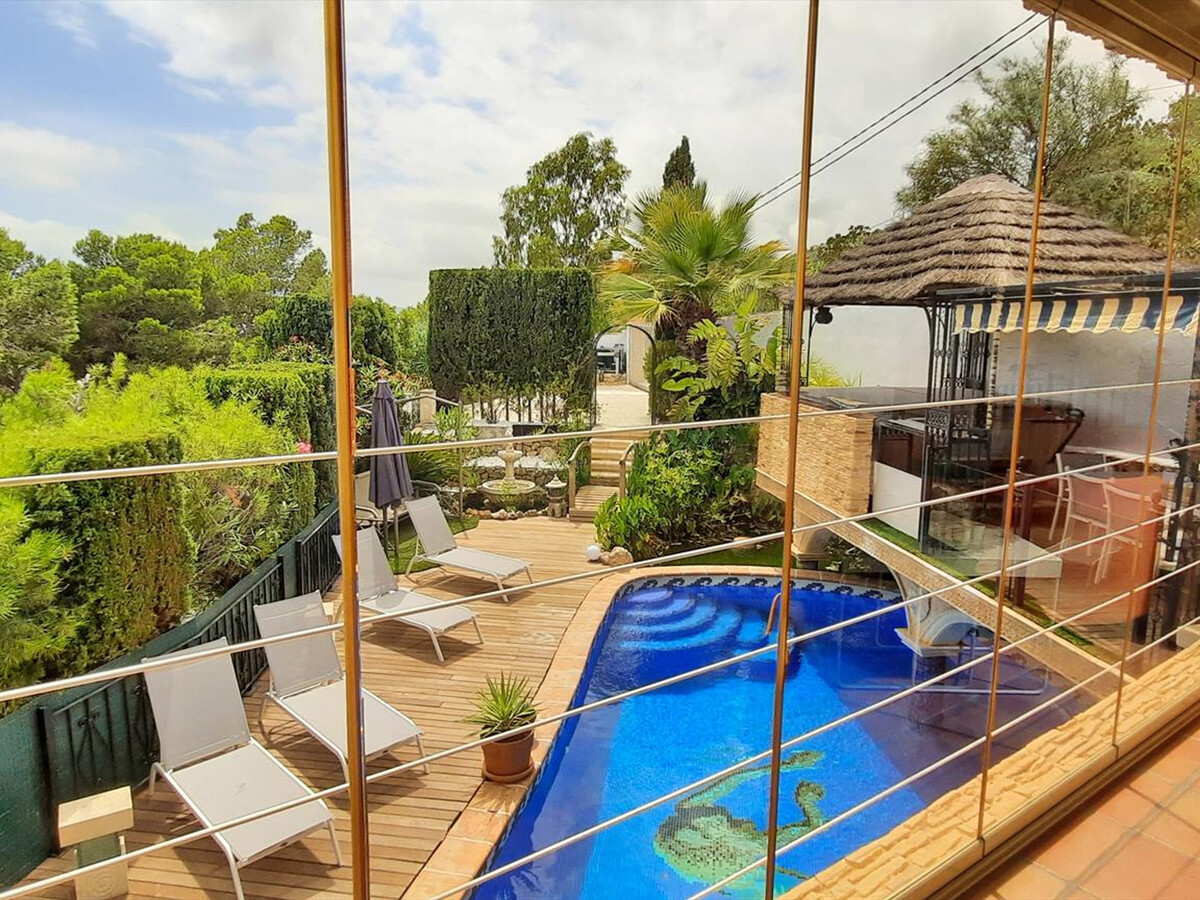 Villa 8 pers. Benissa : piscine lagune, jacuzzi, terrasses - Photo 34