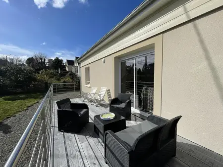 Maison rénovée 7 pers. à Carolles, jardin et ping-pong : photo 13
