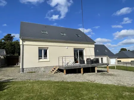Maison rénovée 7 pers. à Carolles, jardin et ping-pong : photo 15
