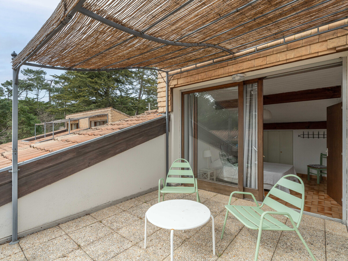 Maison 6 pers à Mimizan, terrasse solarium vue courant - Photo 9