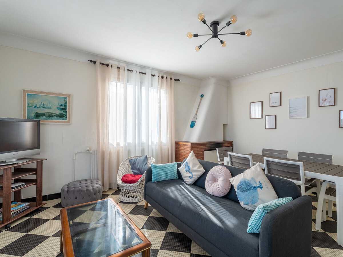 Maison 2* à 150m de la plage, 6 pers, 3 chambres - Photo 1