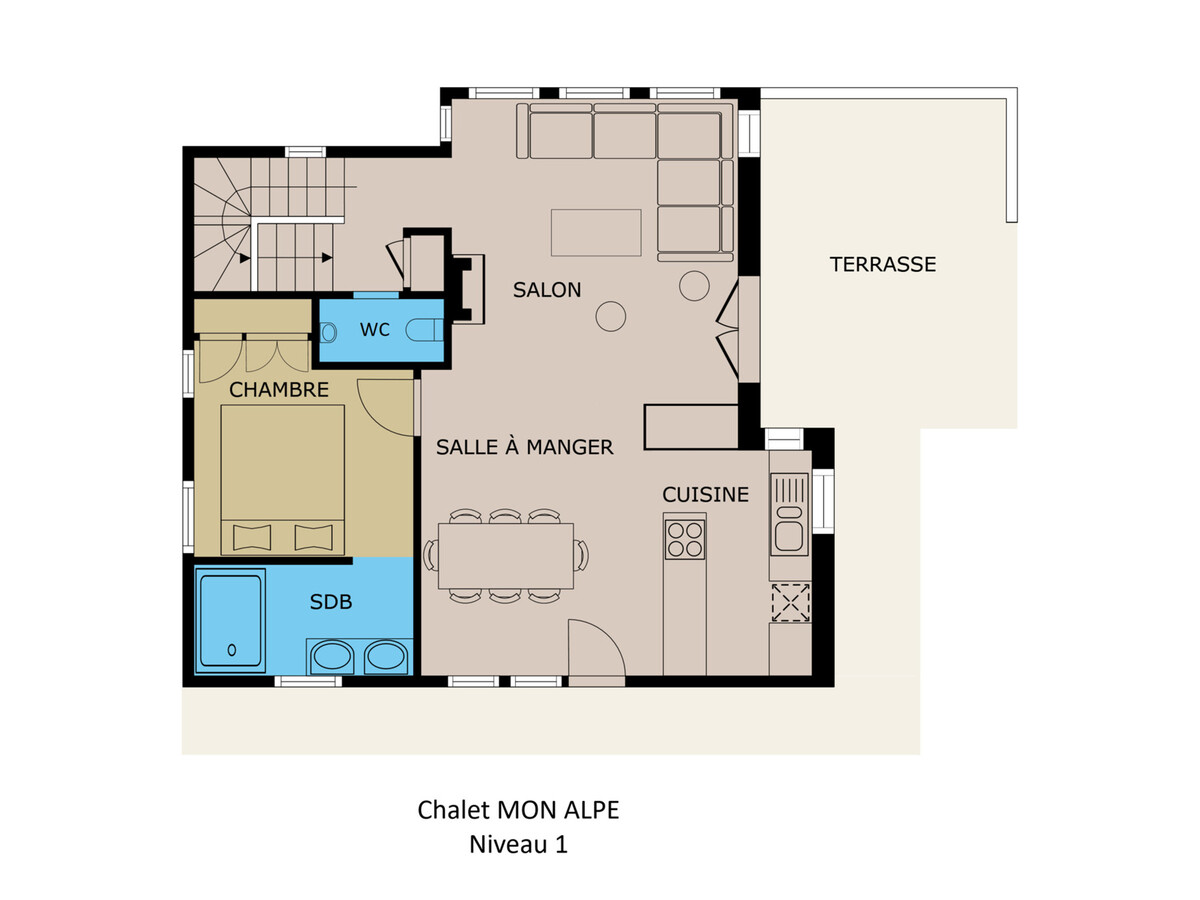 Chalet Mon Alpe 5*, 147 m², vue Aravis, 240 m piste - Photo 19