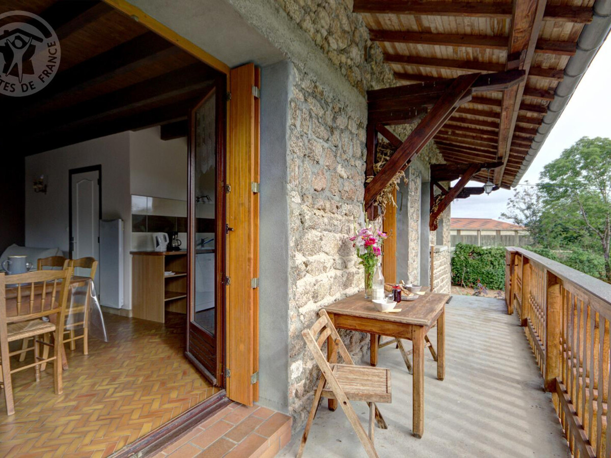 Gîte 3 épis Les Sapins - Terrasse sud, terrain clos, 4 pers. - Photo 2