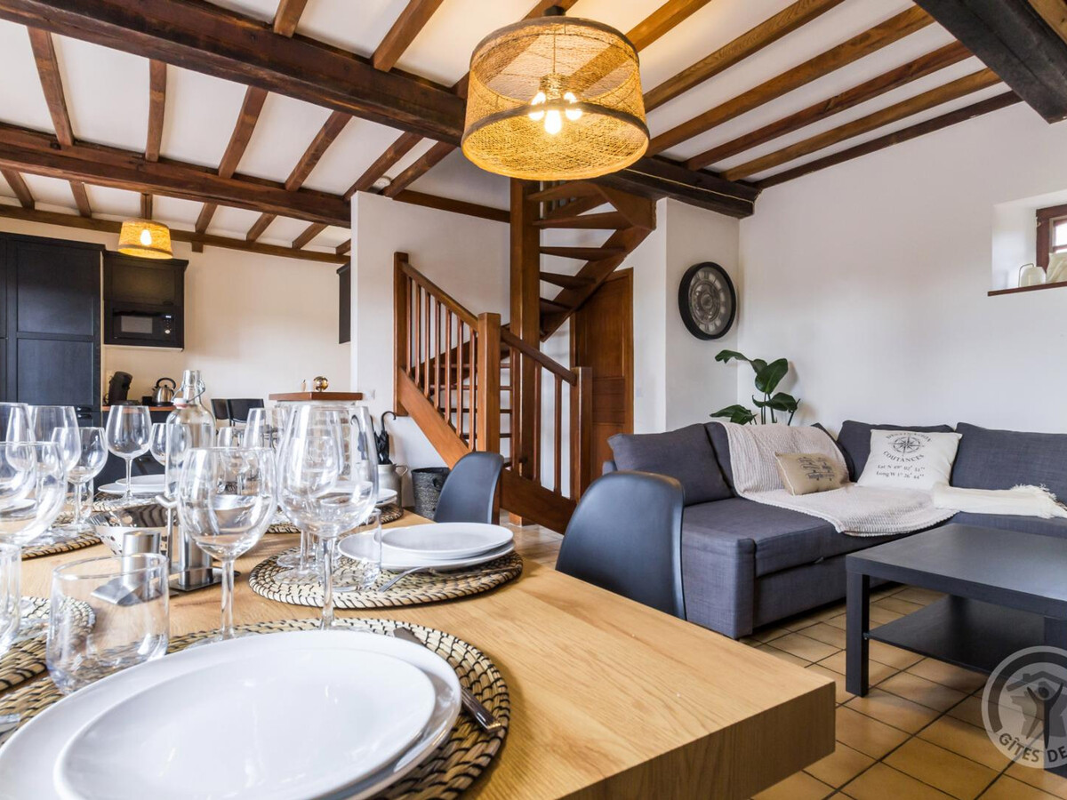 Gîte familial avec poêle à bois, jardin et vélos à Montpinchon - Photo 4