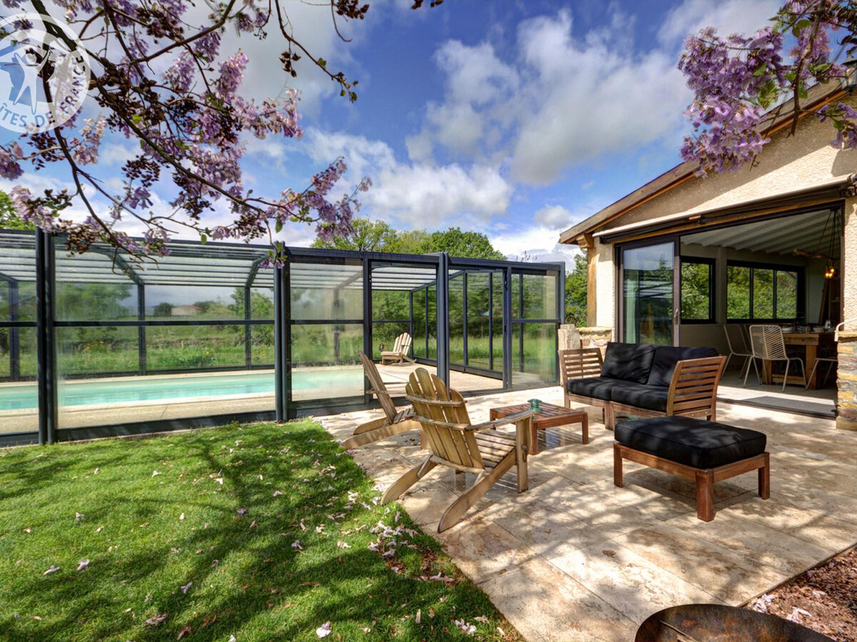 Gîte 14 pers. à Vivans : piscine couverte, sauna, spa - Photo 2