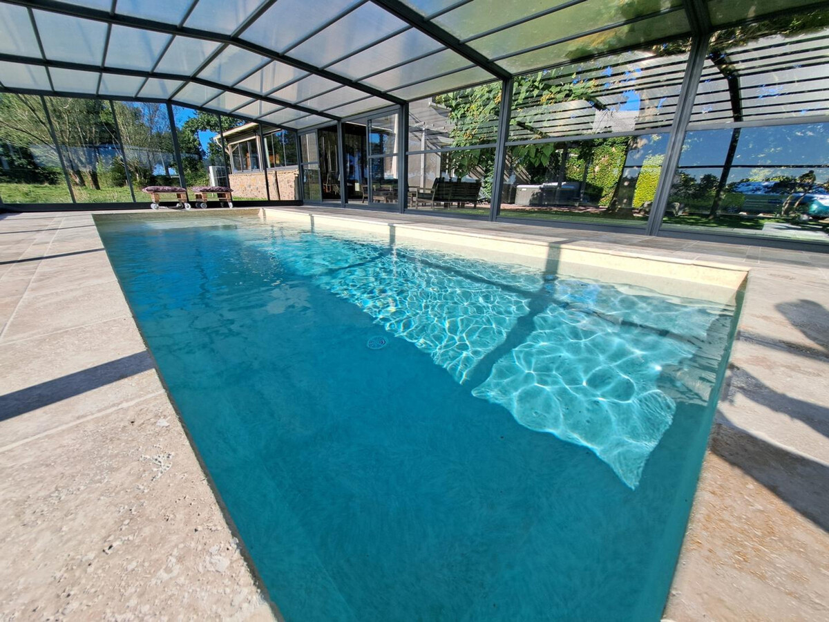 Gîte 14 pers. à Vivans : piscine couverte, sauna, spa - Photo 9