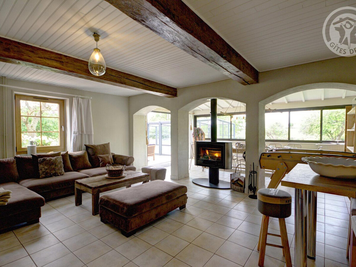 Gîte 14 pers. à Vivans : piscine couverte, sauna, spa - Photo 13