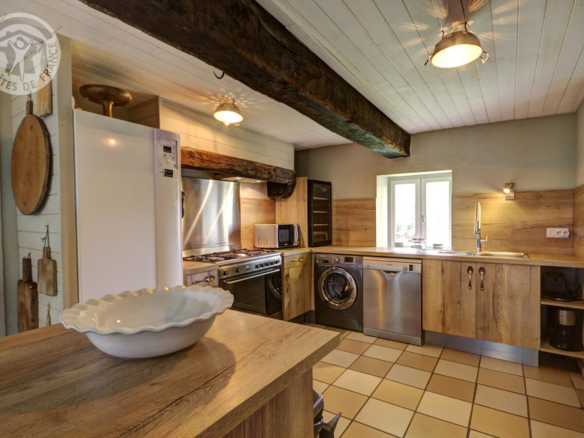 Gîte 14 pers. à Vivans : piscine couverte, sauna, spa - Photo 16