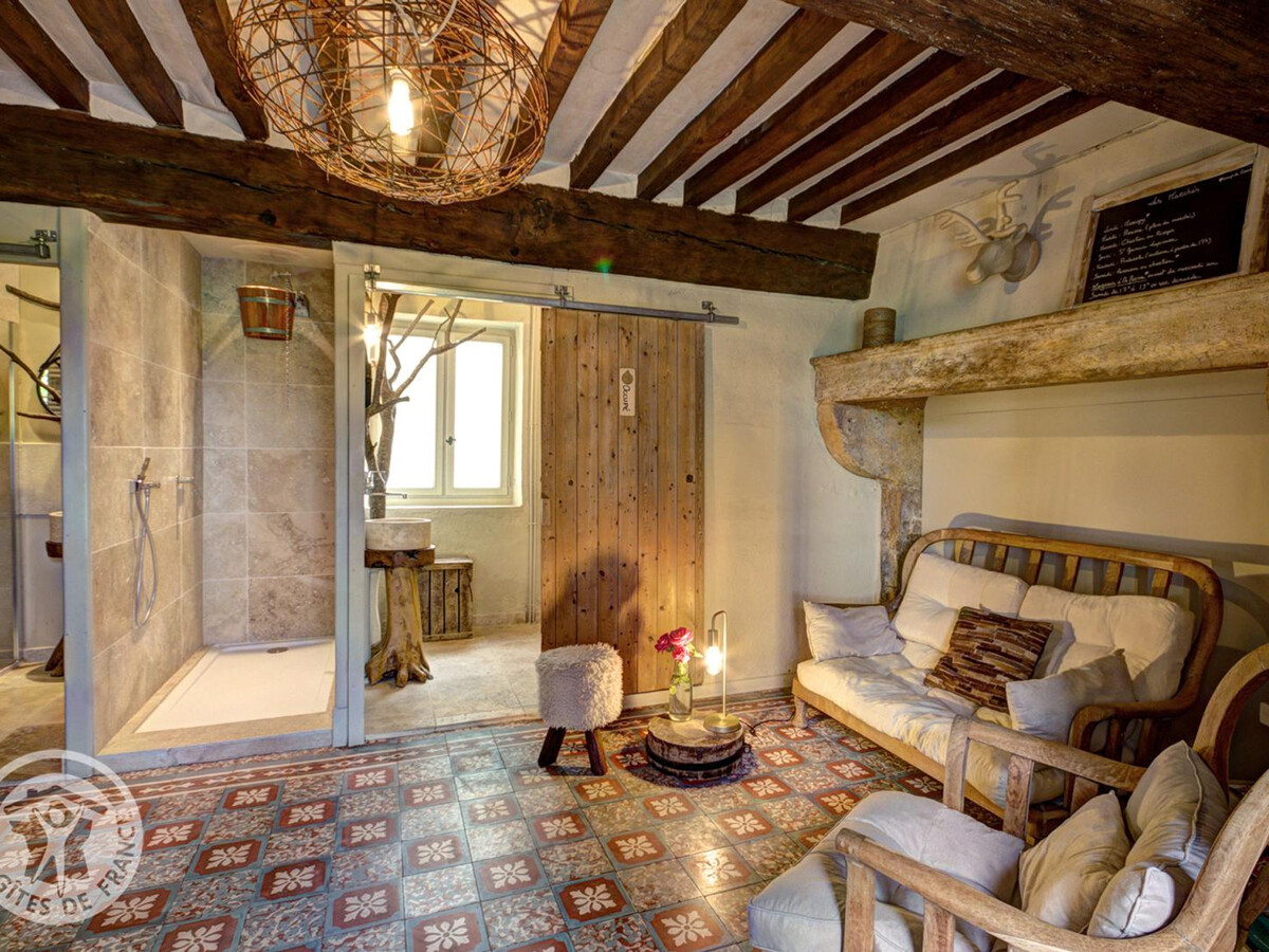 Gîte 14 pers. à Vivans : piscine couverte, sauna, spa - Photo 18