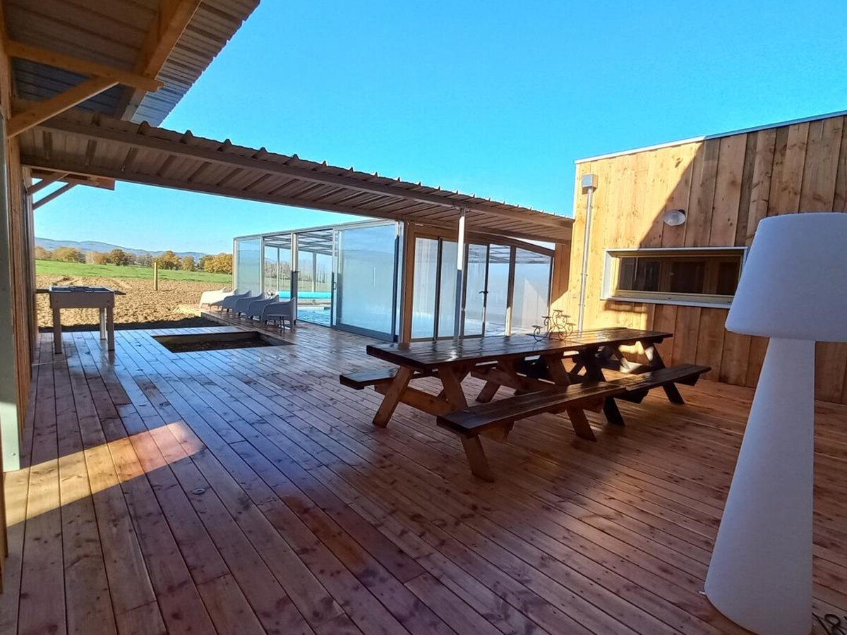 Gîte 14 pers. avec spa, piscine chauffée et étang - Photo 23