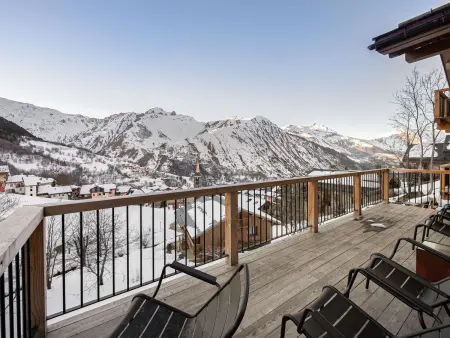 Chalet skis aux pieds avec bain nordique, 12/14 pers, chef inclus - Photo 7