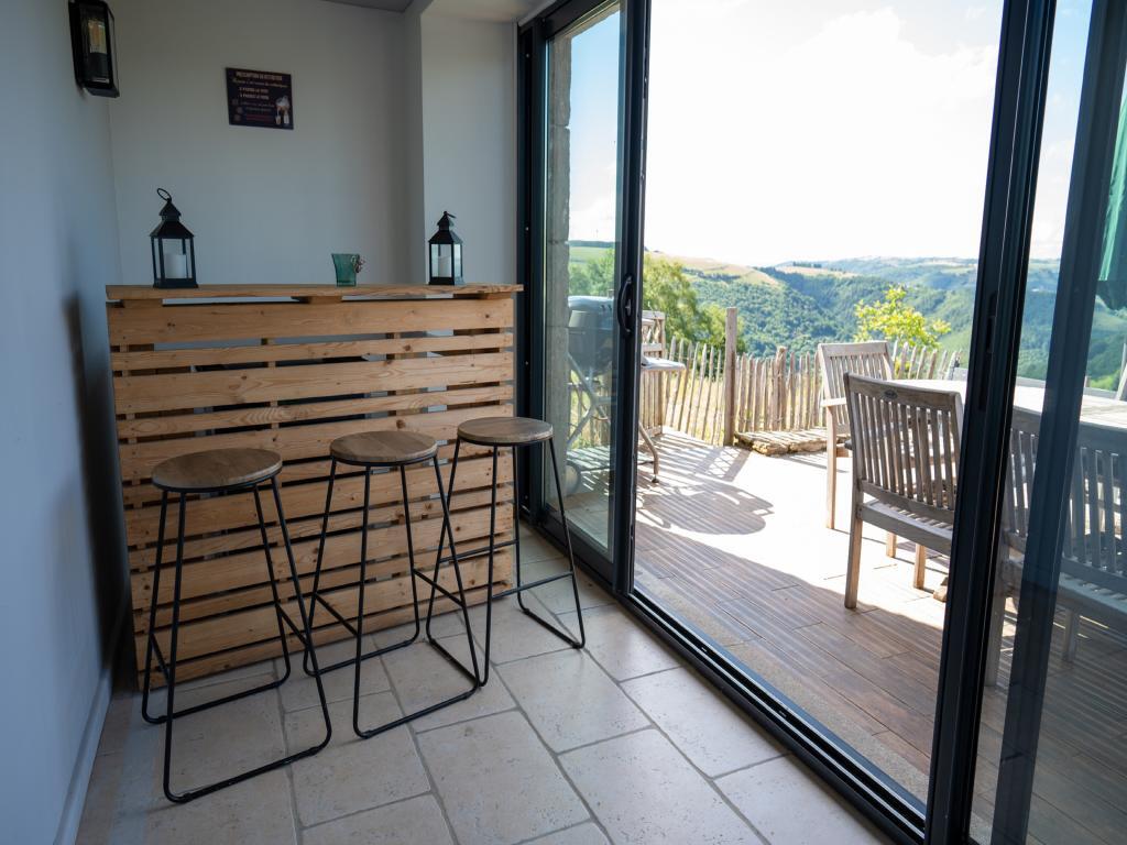 Gite Les Corbieres : 2 maisons 12 pers., sauna et piscine - Photo 8