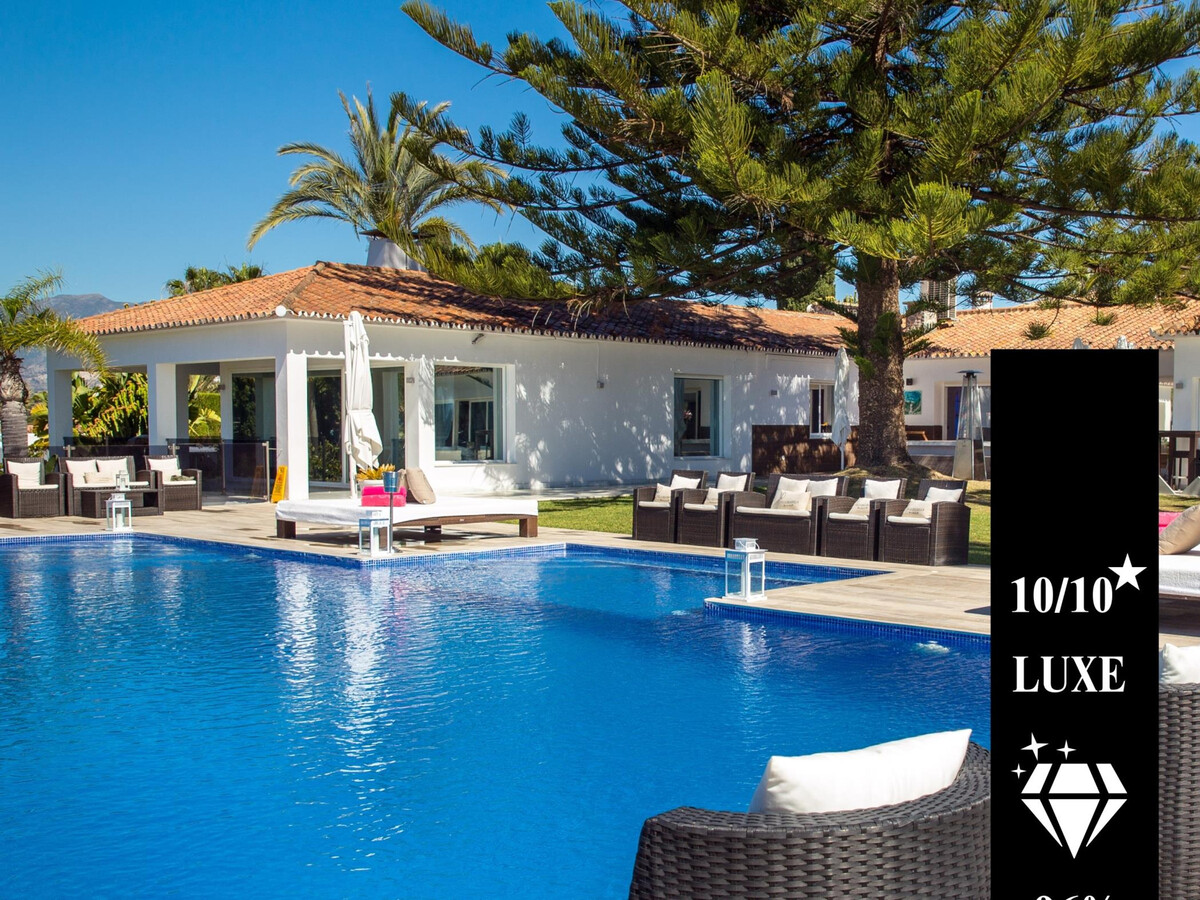 Villa 8 chambres Marbella avec piscine débordement et services - Photo 1