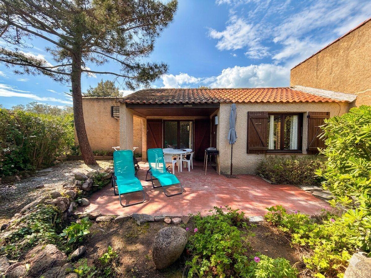 Mini-villa 50m plage Santa-Giulia, terrasse & jardin - Photo 15