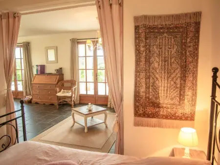Villa Calloras, studio avec terrasse et vue vallée à Cajarc : photo 18