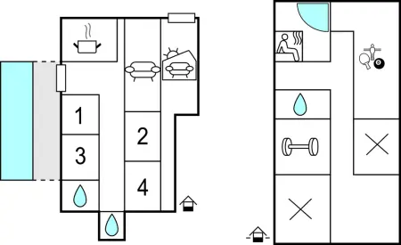 Maison 13 pers. avec piscine chauffée à Briare : photo 31