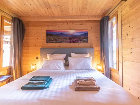 Lodge Mezenc 10 pers. : spa, piscine et aire de jeux : photo 8