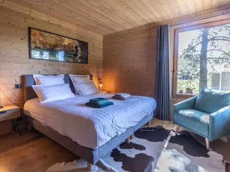 Lodge Mezenc 10 pers. : spa, piscine et aire de jeux : photo 9