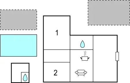 Location Maison 4 personnes à Pomer - Photo 33