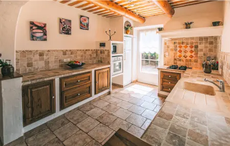 Maison pierre 120 m² piscine privée, parc Luberon : photo 5