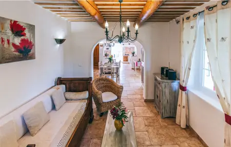 Maison pierre 120 m² piscine privée, parc Luberon : photo 15