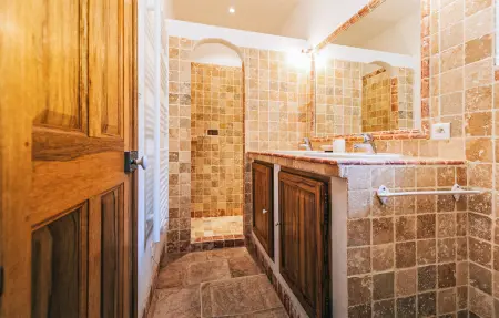 Maison pierre 120 m² piscine privée, parc Luberon : photo 24