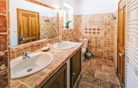 Maison pierre 120 m² piscine privée, parc Luberon : photo 25