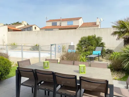 Villa familiale avec piscine privée chauffée, 800m plage, WiFi - Photo 21
