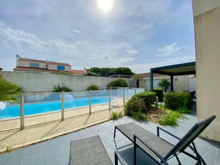 Villa familiale avec piscine privée chauffée, 800m plage, WiFi - Photo 24