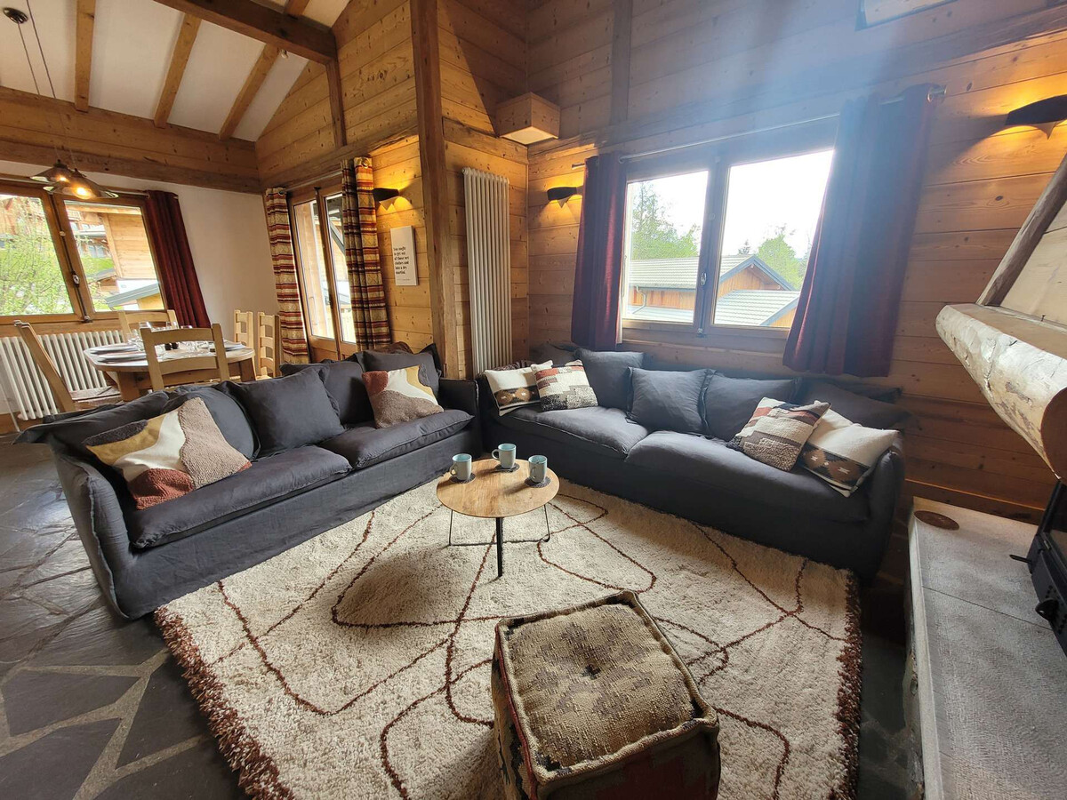 Chalet La Silène, 8 pers., cheminée et balcon sud-ouest - Photo 2