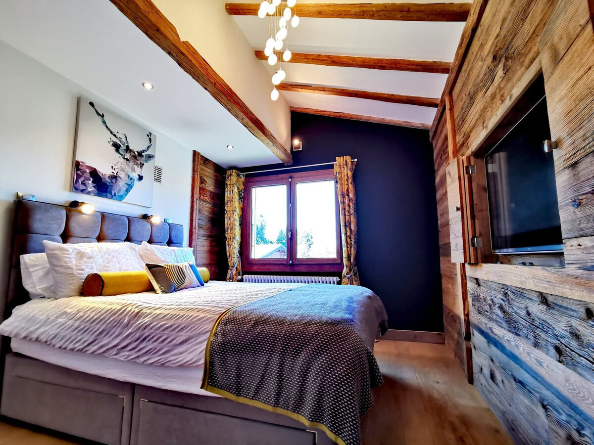 Chalet La Silène, 8 pers., cheminée et balcon sud-ouest - Photo 5