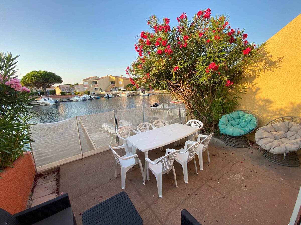 Marina 5P avec piscine, ponton privé et terrasses - Photo 1