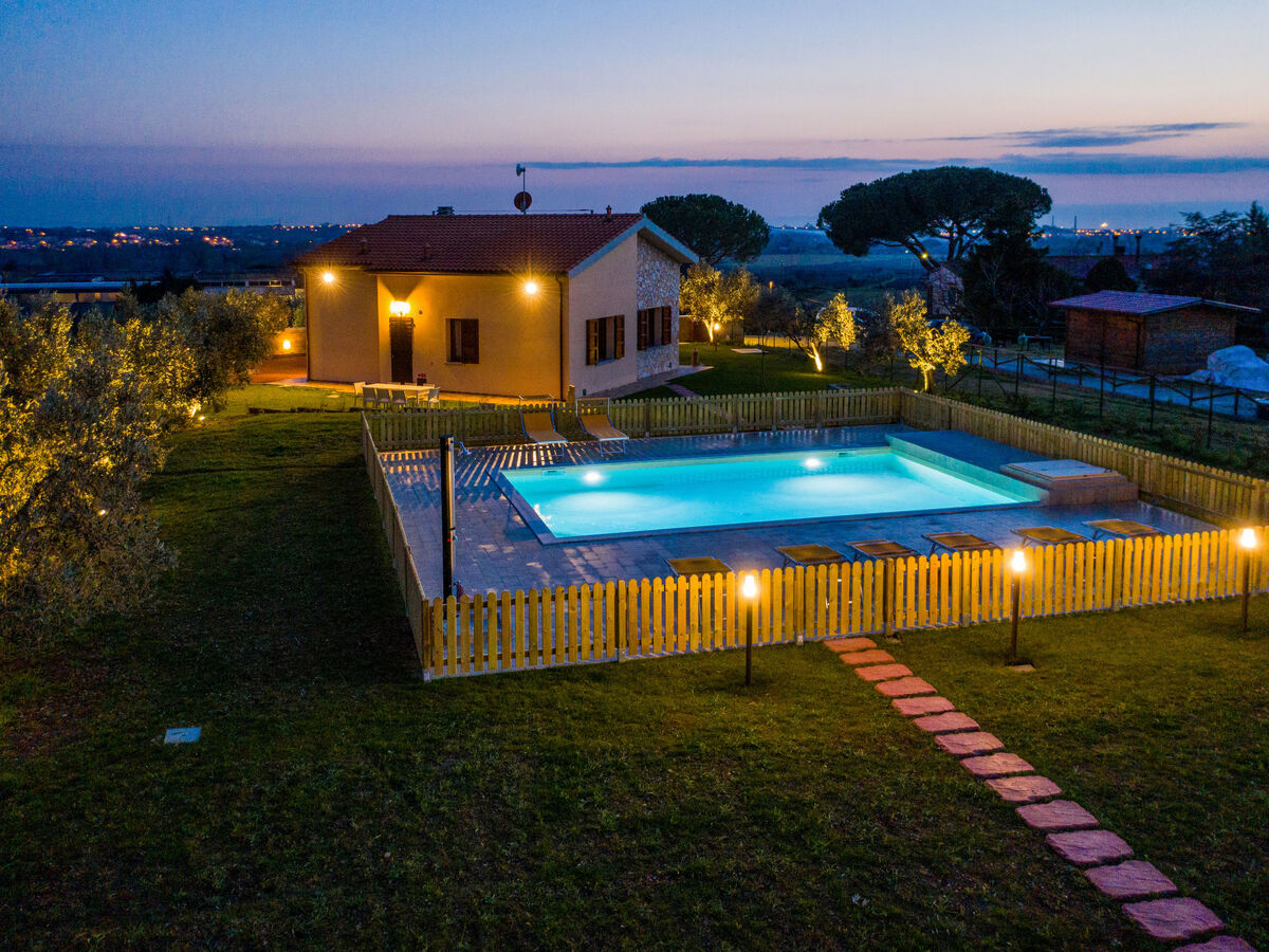 Melograno, maison 8 pers. avec piscine à Riparbella - Photo 44