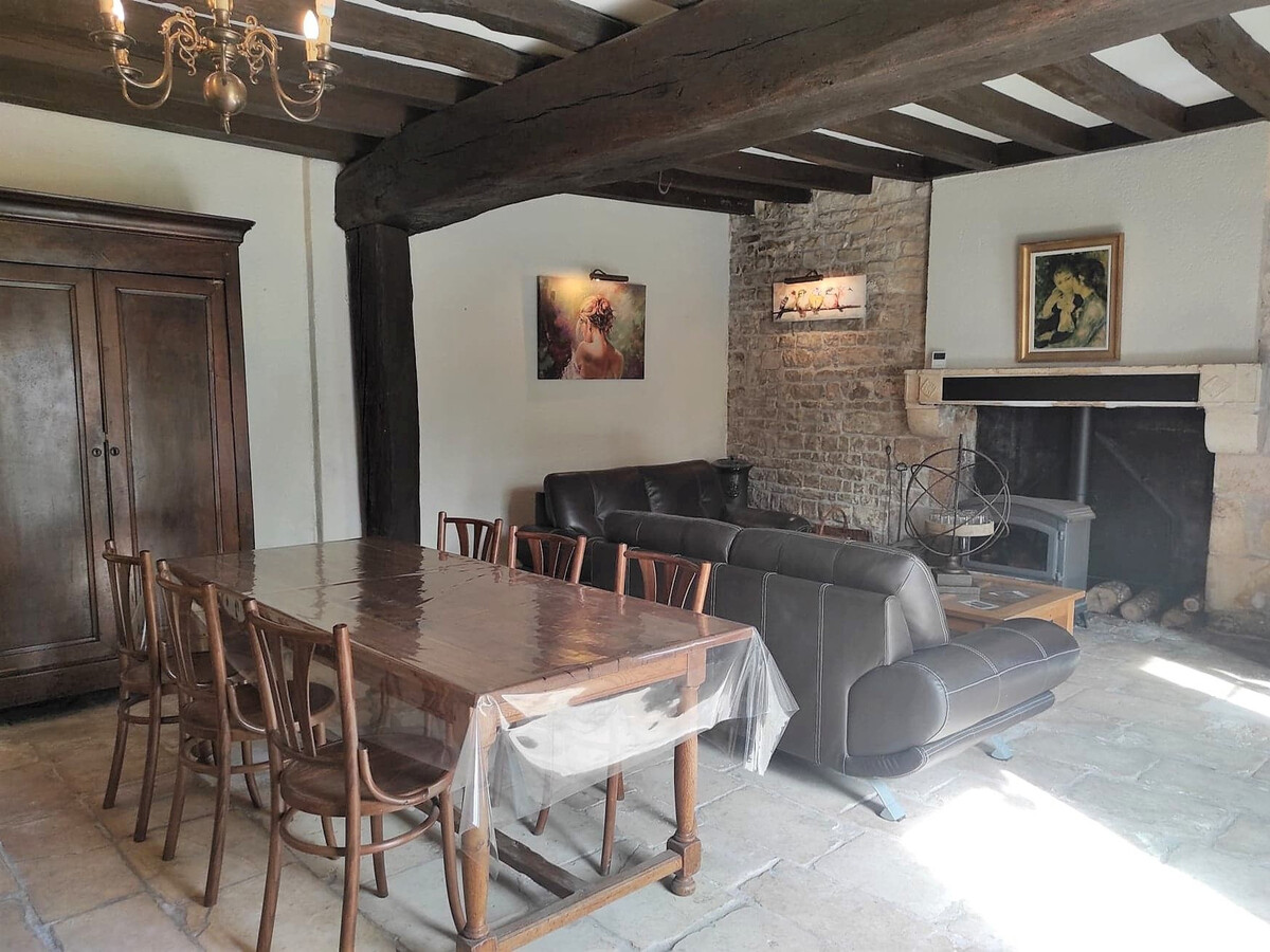 Gîte 6 pers. au moulin du 15e siècle, rivière et pêche - Photo 3