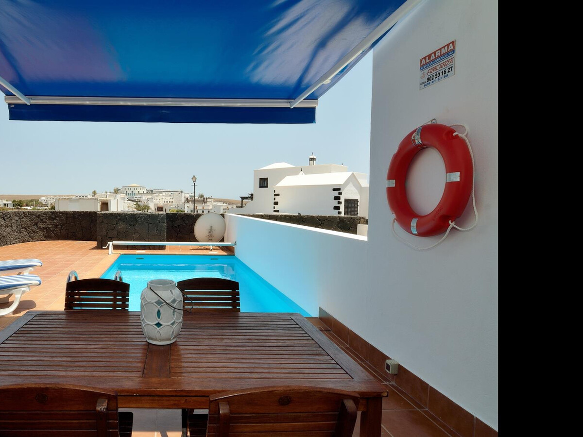 Villa Praia Lanzarote : piscine privée, 2 ch, 3 sdb - Photo 15