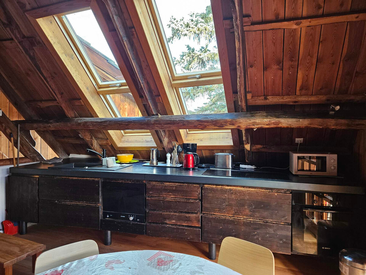 Chalet rénové 5 pers, balcon sud-est à Pra-Loup - Photo 3