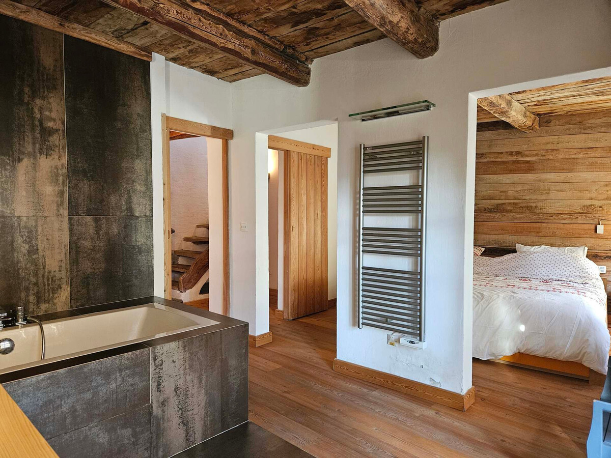 Chalet rénové 5 pers, balcon sud-est à Pra-Loup - Photo 7