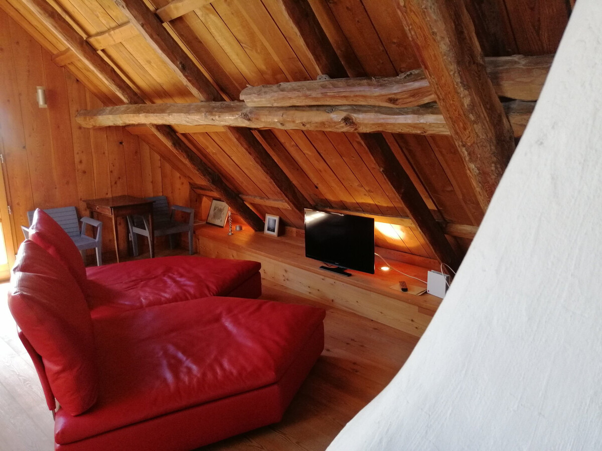 Chalet rénové 5 pers, balcon sud-est à Pra-Loup - Photo 8