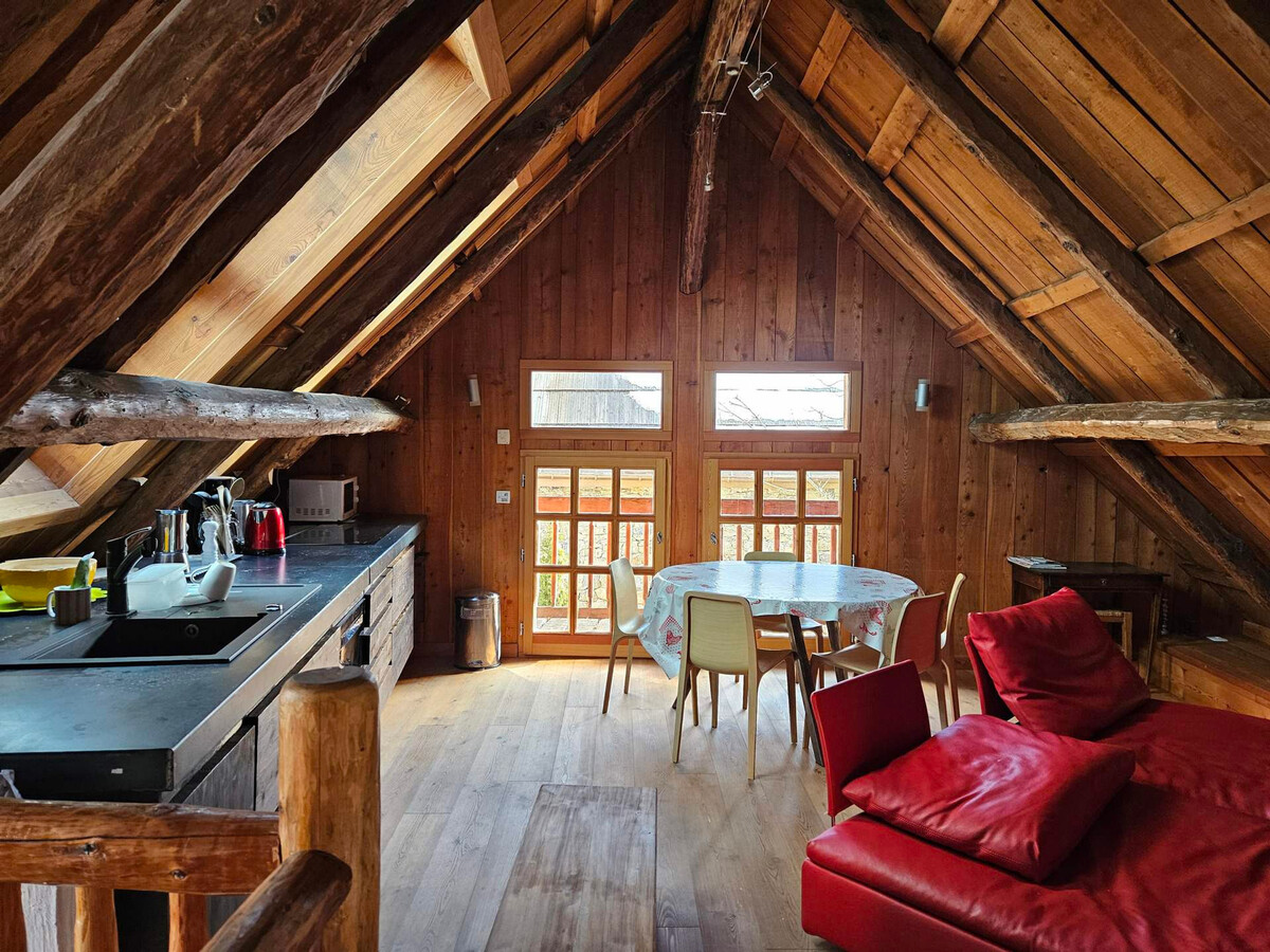 Chalet rénové 5 pers, balcon sud-est à Pra-Loup - Photo 14