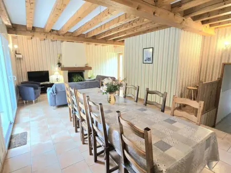 Gîte 5 chambres avec piscine privée, 10 personnes : photo 6
