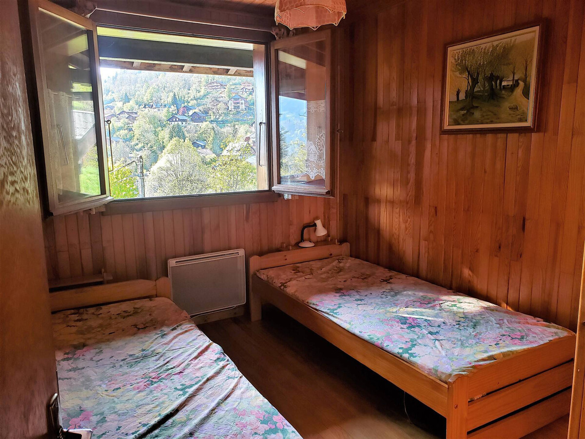 Chalet 8 pers, poêle bois, garage à Samoëns - Photo 11