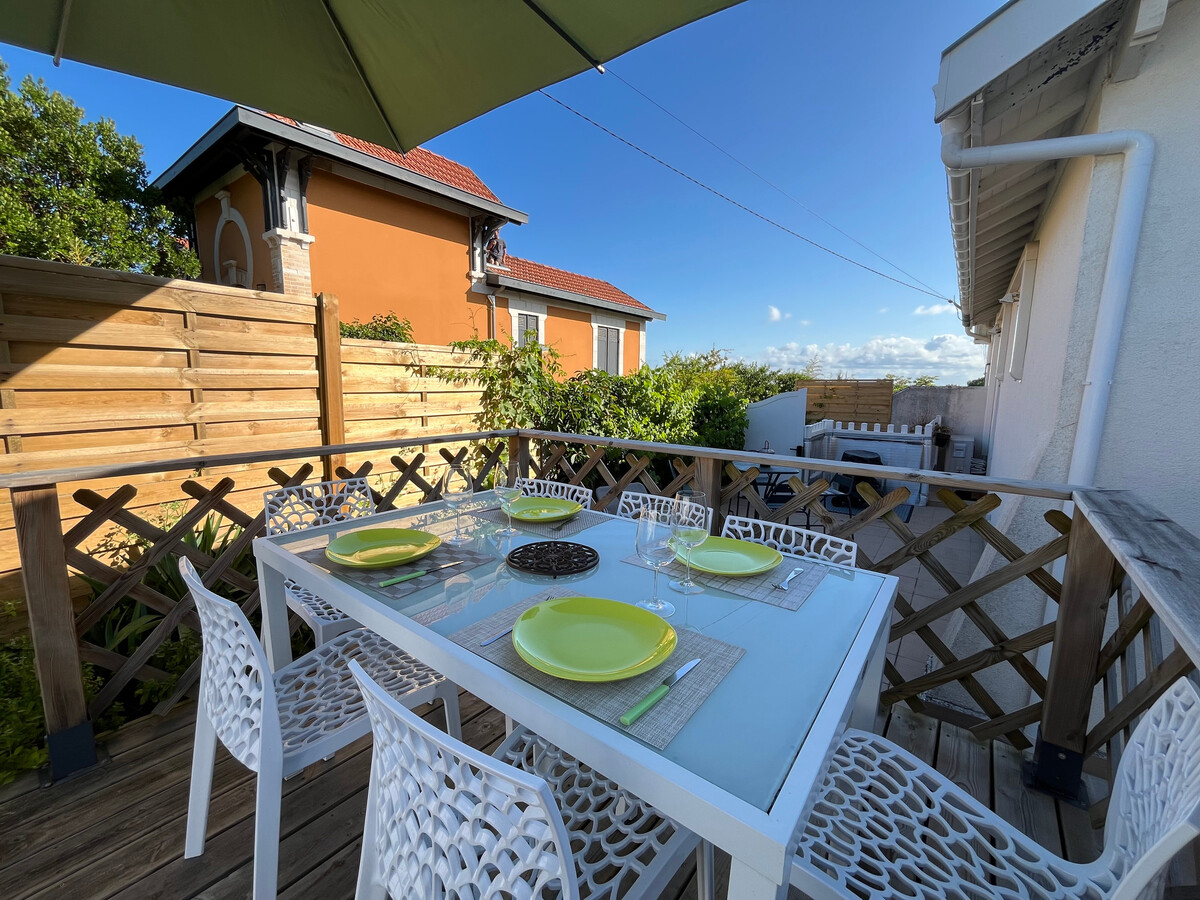 Maison Ville d'Hiver, 4 chambres, vue bassin à Arcachon - Photo 14