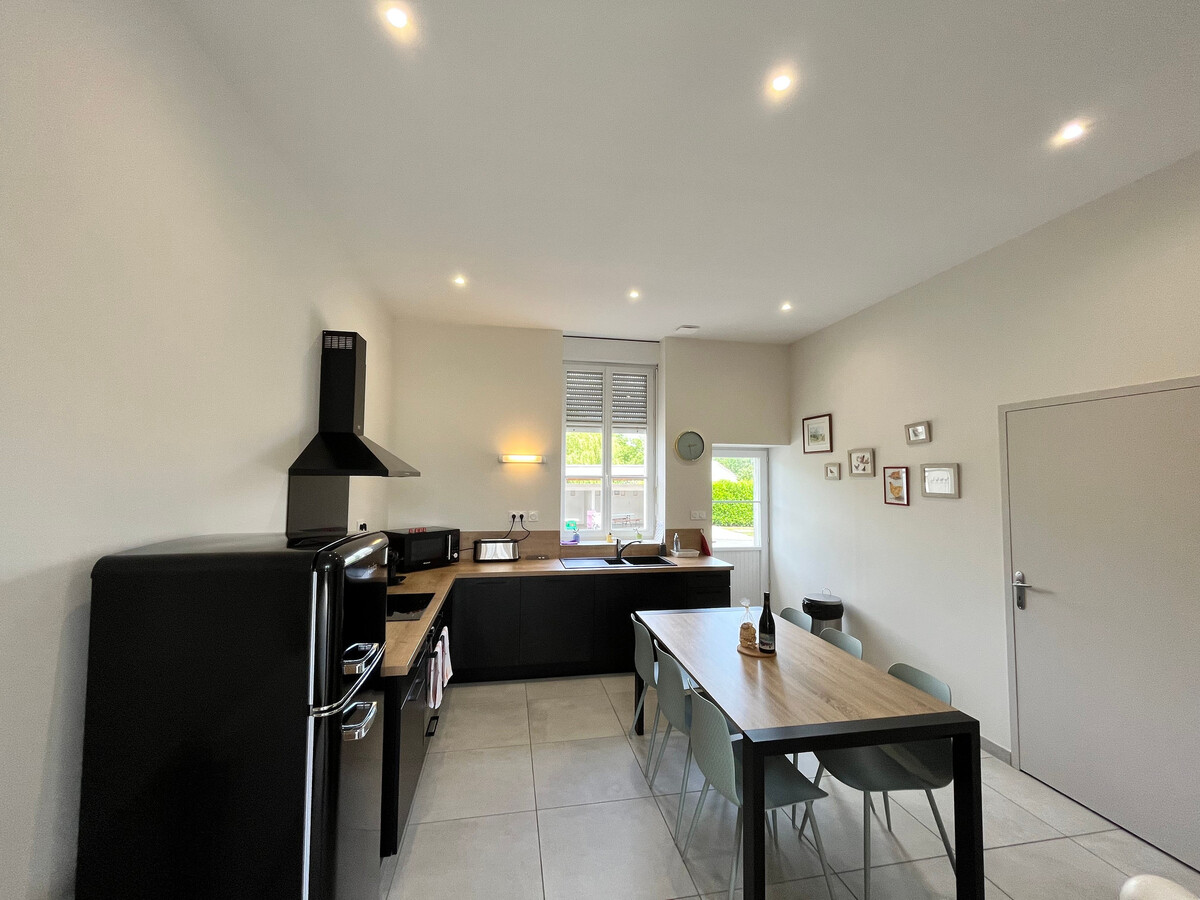 Gîte école rénovée, 3 chambres, terrasse à Paudy - Photo 7