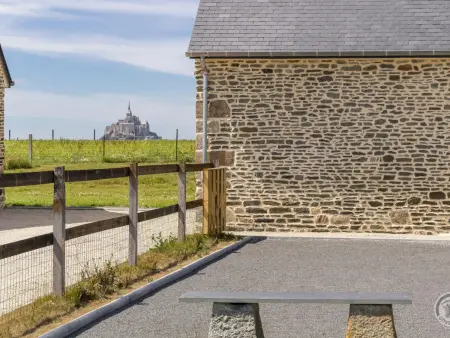 Gîte 6 pers. à Pontorson, vue Mont St-Michel - Photo 5