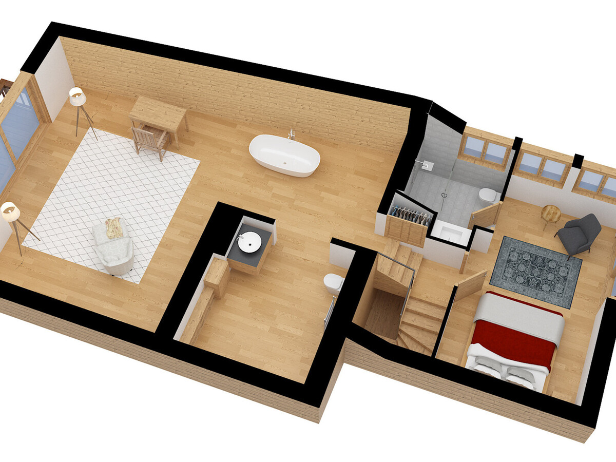 Chalet les Voûtes, 5 chambres, jacuzzi, 200m télécabine - Photo 15