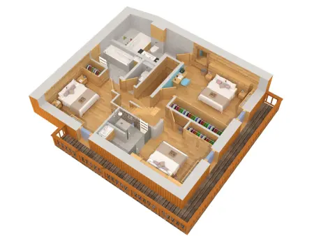 Chalet familial rénové avec sauna près des pistes - Photo 12