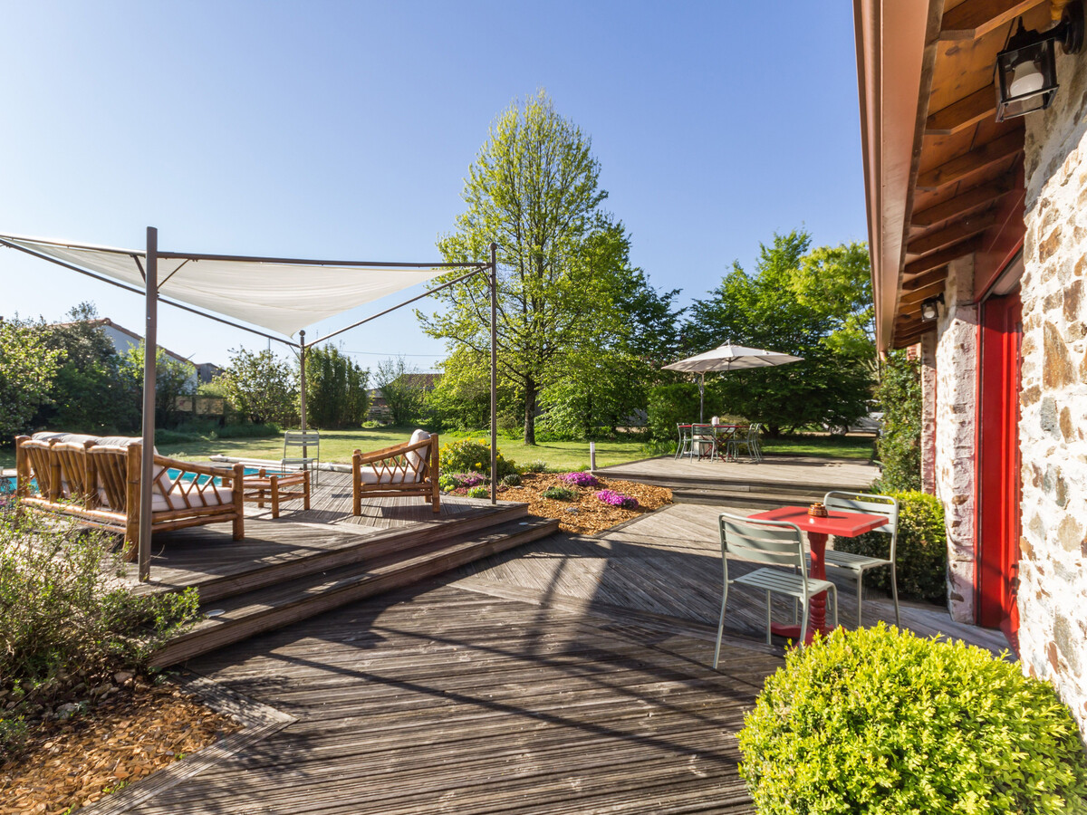 Gîte 7 pers. piscine naturelle et bassin Koï, campagne Nantes - Photo 19